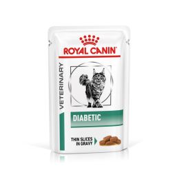 Royal Canin Veterinary Health Nutrition Cat Diabetic Pouch 12x 85 g