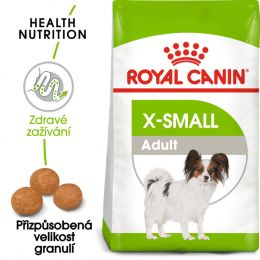 Royal Canin X-Small Adult granule pro dospělé trpasličí psy 500 g