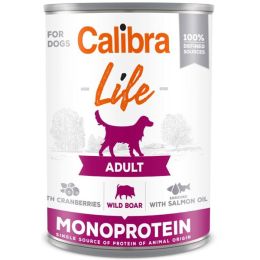 Calibra Dog Life konz. Adult Wild boar with cranberries 400g