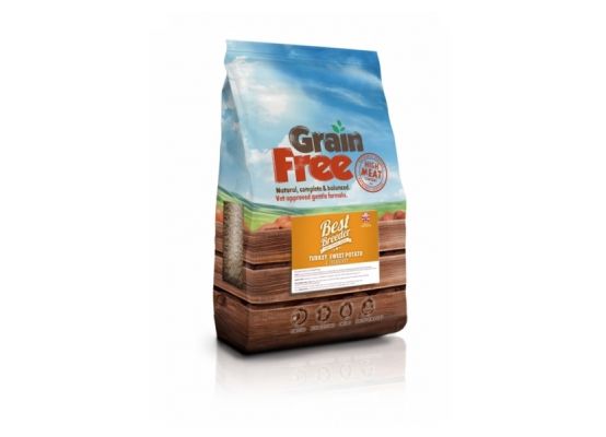 Best Breeder Grain Free Senior Turkey with Sweet Potato & Cranberry 2 kg
