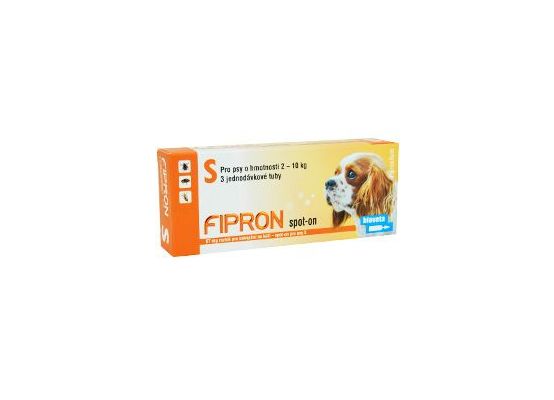 Fipron 67mg Spot-On Dog S sol 3x0,67ml