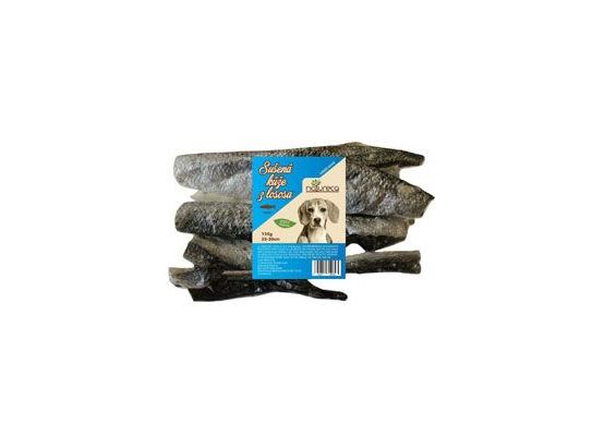 NATURECA pochoutka Losos kůže sušená 25-30cm 150g