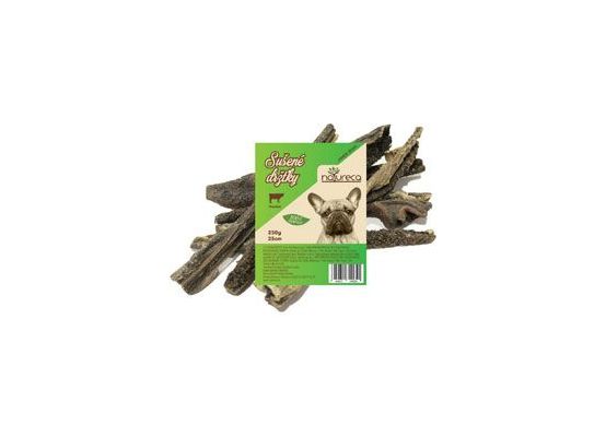 NATURECA pochoutka Hovězí dršťky sušené 25cm 250g