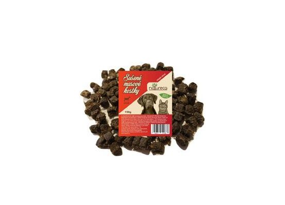 NATURECA pochoutka Masové kostky Jehně, 100% maso 150g
