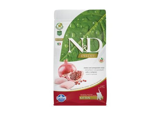 N&D PRIME CAT KITTEN Chicken & Pomegranate 1,5kg