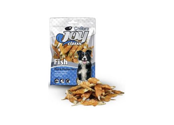 Calibra Joy Dog Classic Fish & Chicken Slice 80g