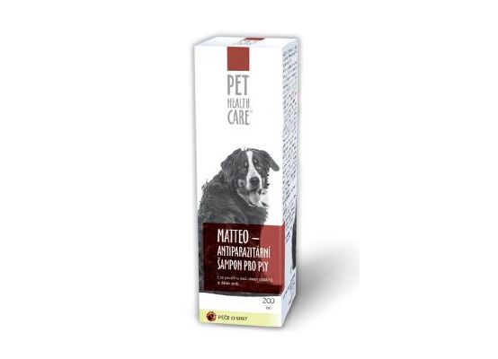 Šampon MATTEO antiparazit. pro psy 200ml PHC