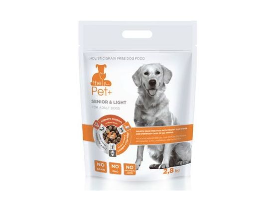 Krmivo Pet+ 3v1 pes SENIOR & LIGHT Adult 2,8 kg