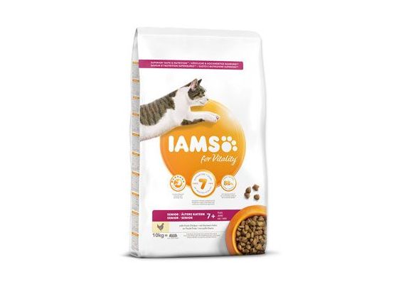 Iams Cat Senior Chicken 10kg