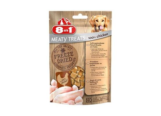 Pochoutka 8in1 Meaty Treats FD Chicken 50g