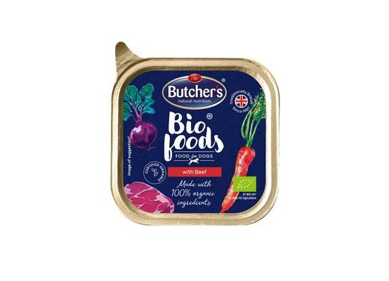 Butcher's Dog Bio s hovězím vanička 150g