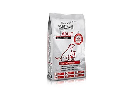 Platinum Adult Natural Beef+Potatoes 1,5kg