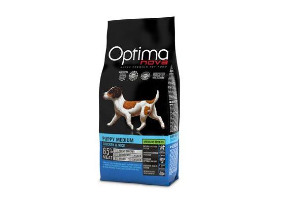 Optima Nova Dog Puppy medium 12kg