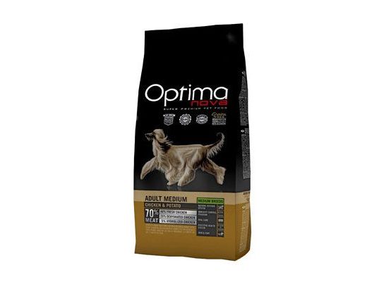 Optima Nova Dog GF Adult medium 12kg