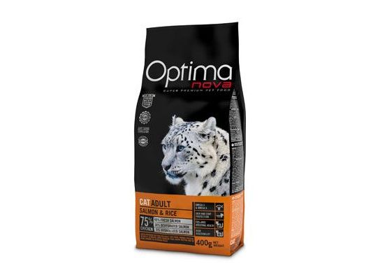 Optima Nova Cat Adult salmon & rice 8kg