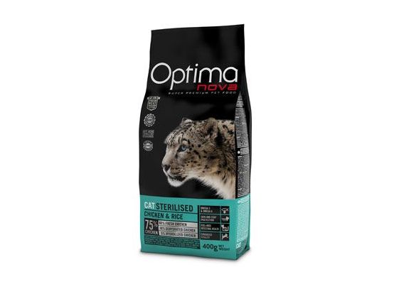 Optima Nova Cat Sterilised 400g
