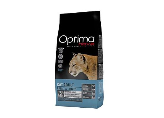 Optima Nova Cat GF Adult rabbit 2kg
