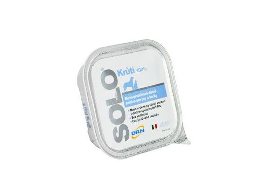 SOLO Tacchino 100% (krůta) vanička 100g