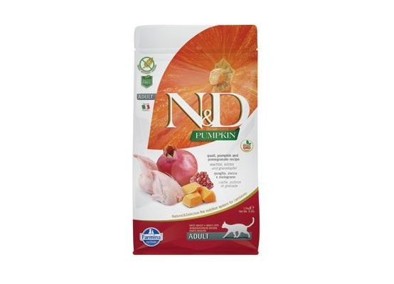 N&D Pumpkin CAT Quail & Pomegranate 5kg