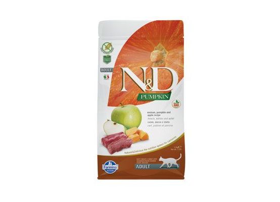 N&D Pumpkin CAT Venison & Apple 5kg