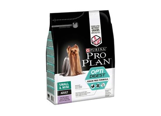 ProPlan Dog Adult Sm&Mini OptiDigest GrainFr krůt 2,5kg