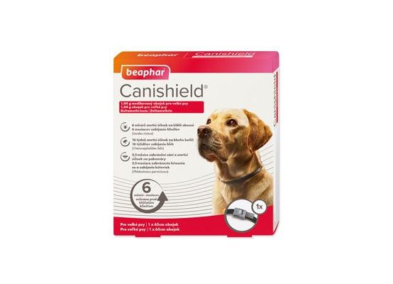 Beaphar Obojek antipar. pes Canishield 65cm 1ks
