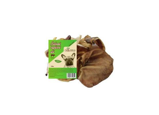 NATURECA pochoutka Vepřové uši sušené 10ks