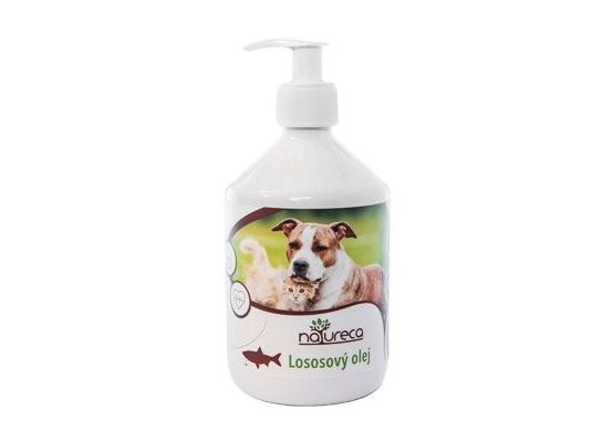 NATURECA Lososový olej 100% 500ml