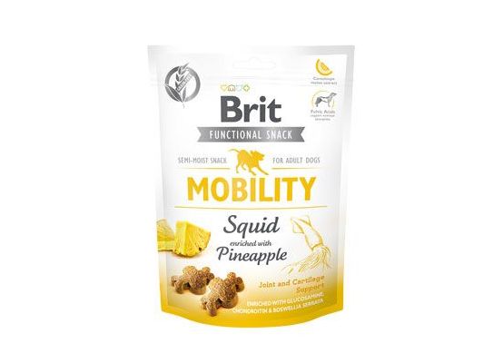 Brit Care Dog Functional Snack Mobility Squid 150g