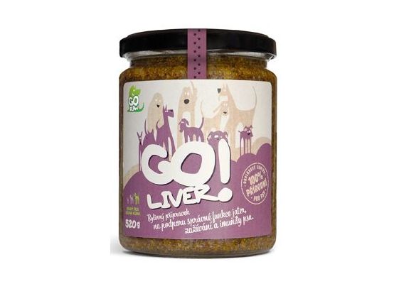 GOliver bylinná pasta pro psy 520g