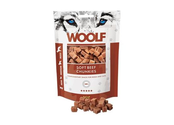 WOOLF pochoutka beef chunkies 100g