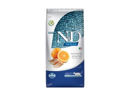 N&D OCEAN CAT Adult Herring & Orange 5kg