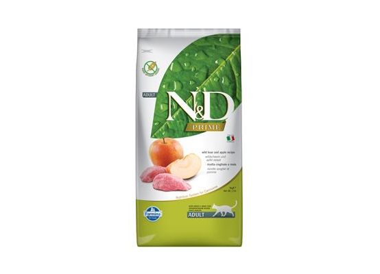 N&D PRIME CAT Adult Boar & Apple 5 kg
