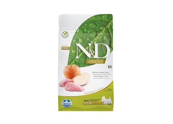 N&D PRIME DOG Adult Mini Boar & Apple 800g