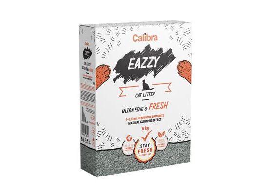 Calibra EAZZY Cat podestýlka Ultra Fine & Fresh 6kg