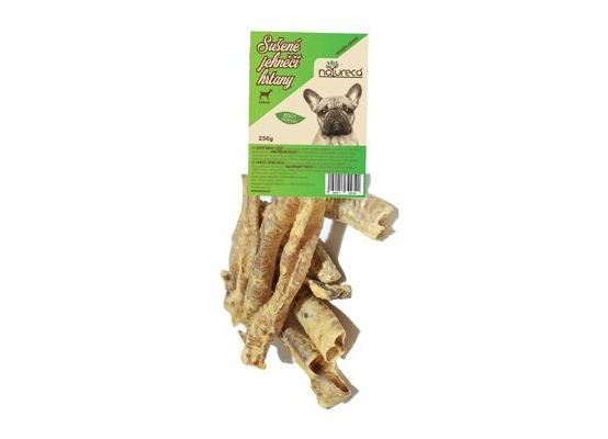 NATURECA pochoutka Jehněčí hrtany sušené 250g