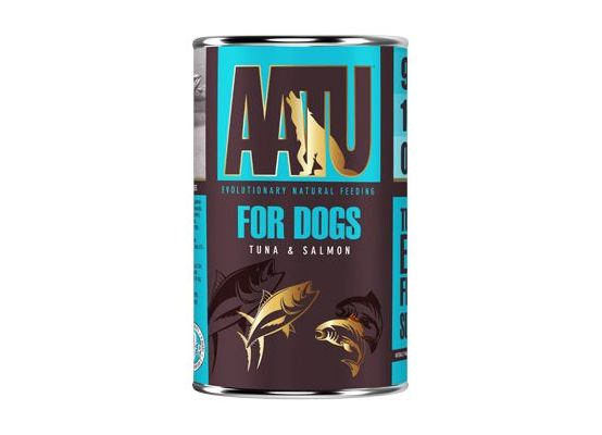 AATU Dog Tuna n Salmon konz. 400g