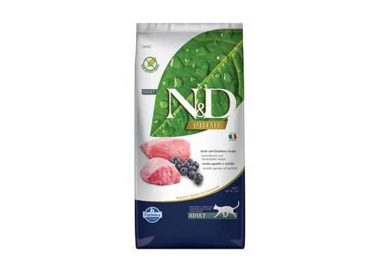 N&D PRIME CAT Adult Lamb & Blueberry 10 kg