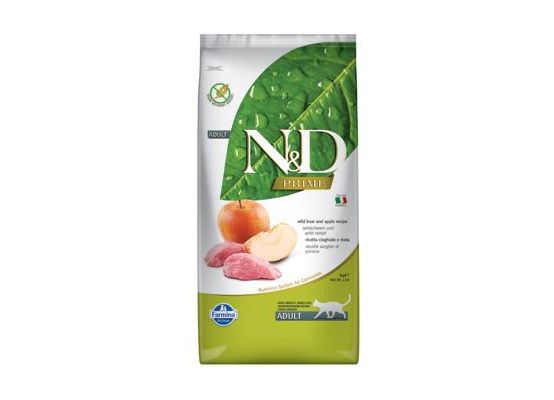 N&D PRIME CAT Adult Boar & Apple 10 kg