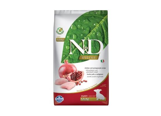 N&D PRIME DOG Puppy Mini Chicken & Pomegranate 2,5kg