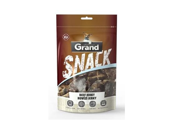 GRAND Suš. Deluxe Hovězí jerky pochoutka pro psy 100g