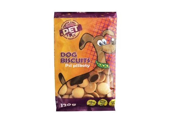 Piškoty Happy Cool Pet s vápníkem pro psy 120g