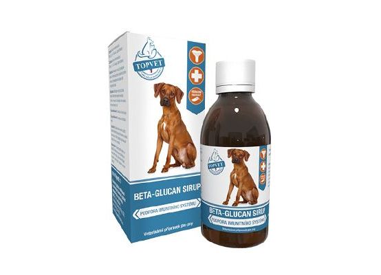 Beta-glucan sirup pro psy TOPVET 200ml