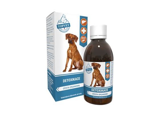 Detoxikace sirup pro psy TOPVET 200ml