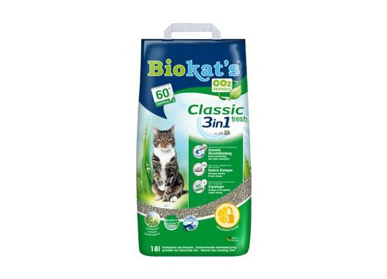 Podestýlka Biokat's Classic Fresh 18L