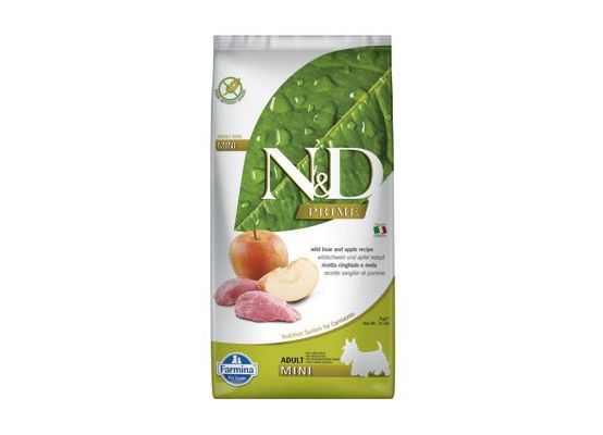 N&D PRIME DOG Adult Mini Boar & Apple 7kg