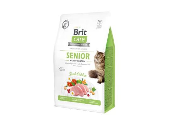 Brit Care Cat GF Senior Weight Control 0,4kg
