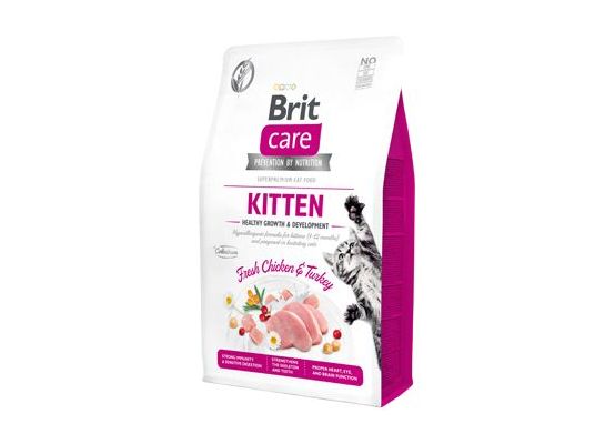 Brit Care Cat GF Kitten Healthy Growth&Development 2kg