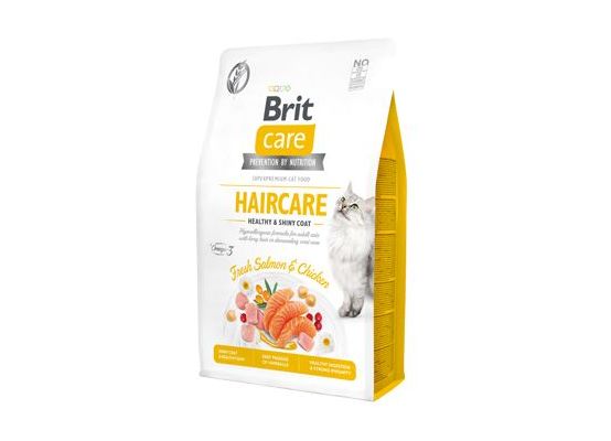 Brit Care Cat GF Haircare Healthy&Shiny Coat 2kg