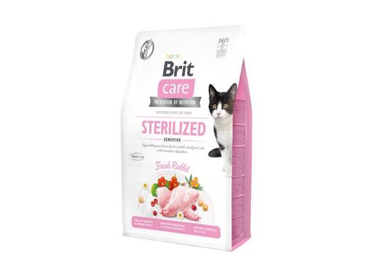 Brit Care Cat GF Sterilized Sensitive 2kg